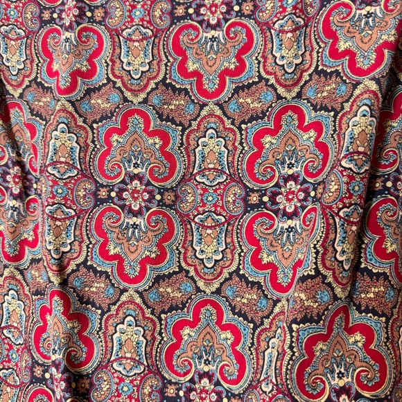 Vintage Hand Made Paisley Dress - Picture 5 of 8